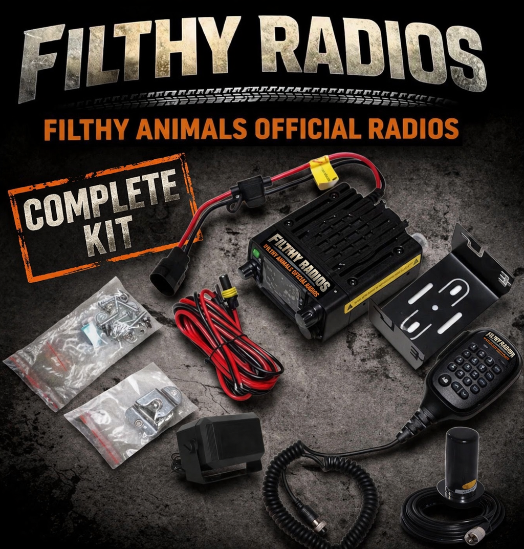 Filthy Radios WaterProof Plug and Play Full Radio Kit