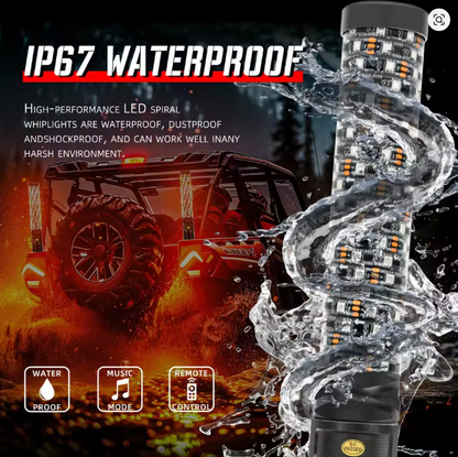 Filthy Radios Fat Whip Lights - 2 sizes