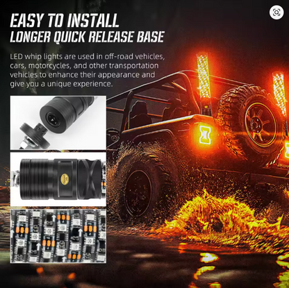 Filthy Radios Fat Whip Lights - 2 sizes