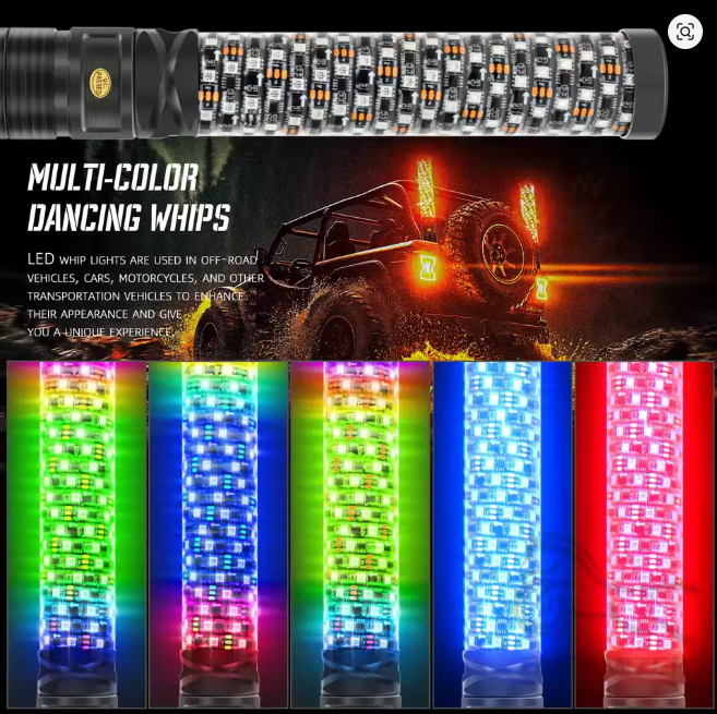 Filthy Radios Fat Whip Lights - 2 sizes