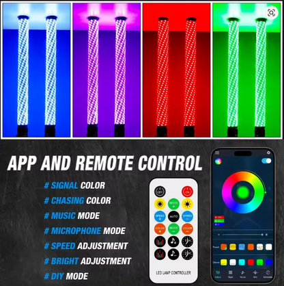 Filthy Radios Fat Whip Lights - 2 sizes