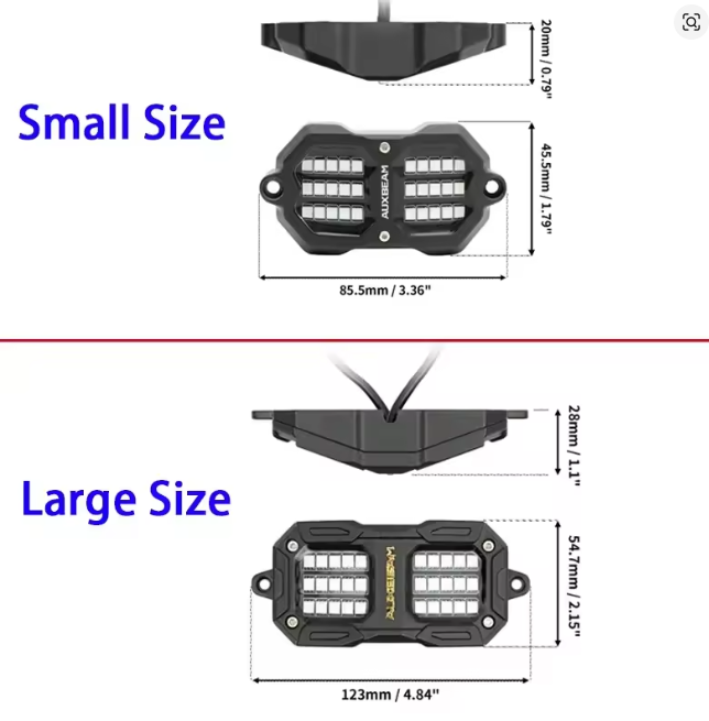AuxBeam Rock lights