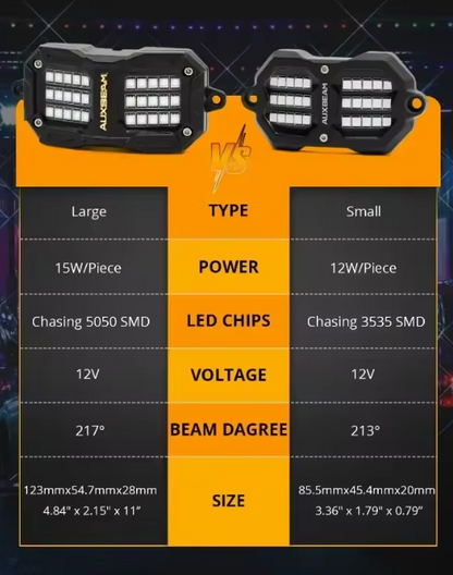 AuxBeam Rock lights